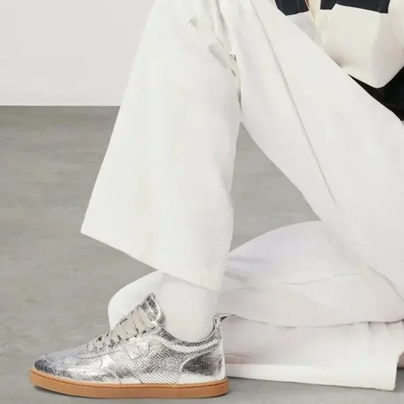 Christian Louboutin TUTTI RUI Donna Perforated Leather Sneakers Flat Shoes - Picture 3 of 16